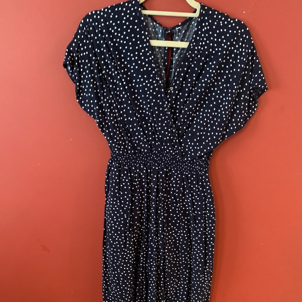 Highwaisted, Polka Dot Jumpsuit